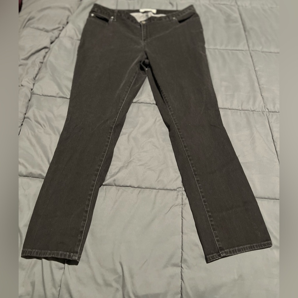 Fashion Bug Women's Straight Leg Jeans - Black